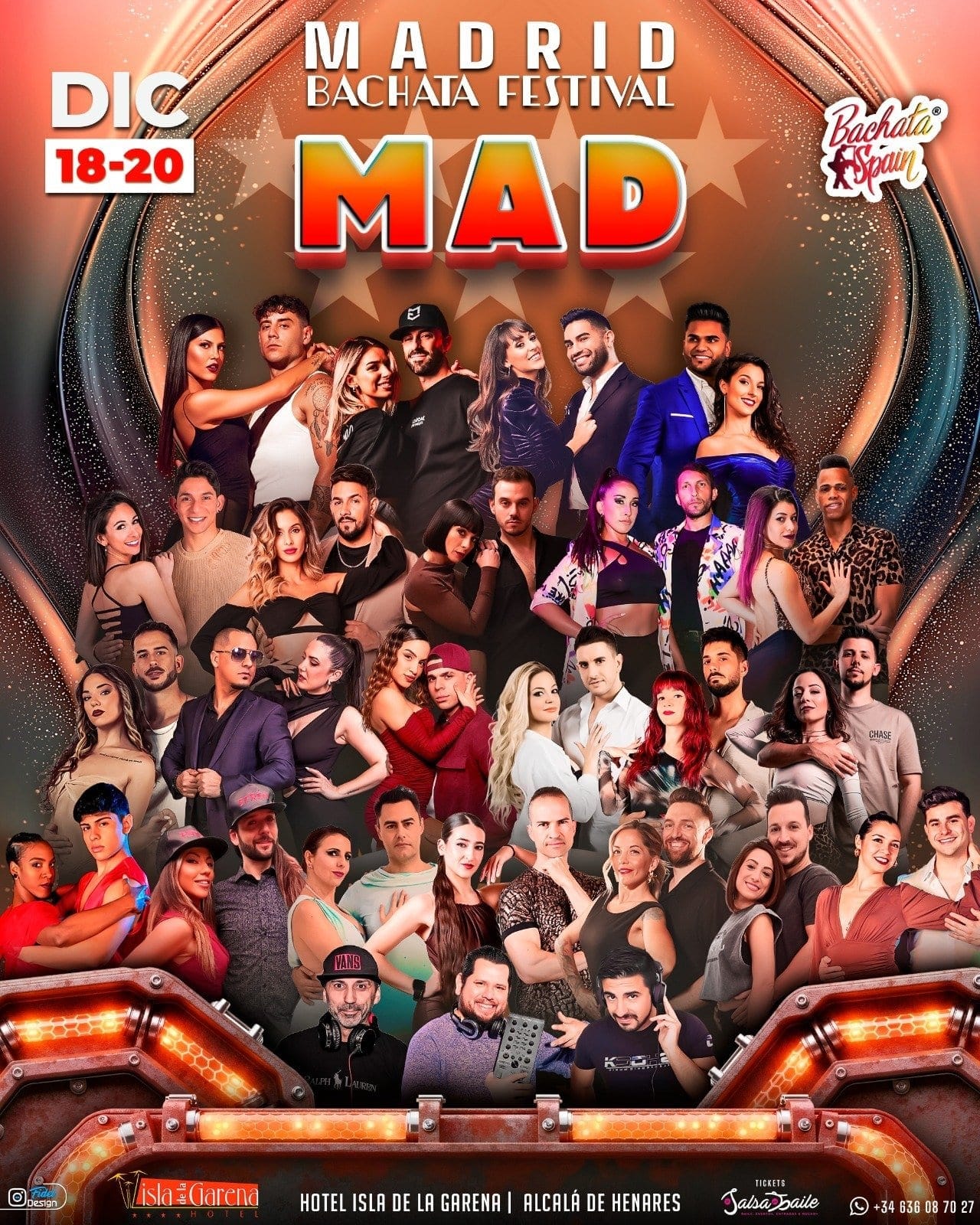 MAD — Madrid Bachata Festival 2026 — Alcalá de Henares