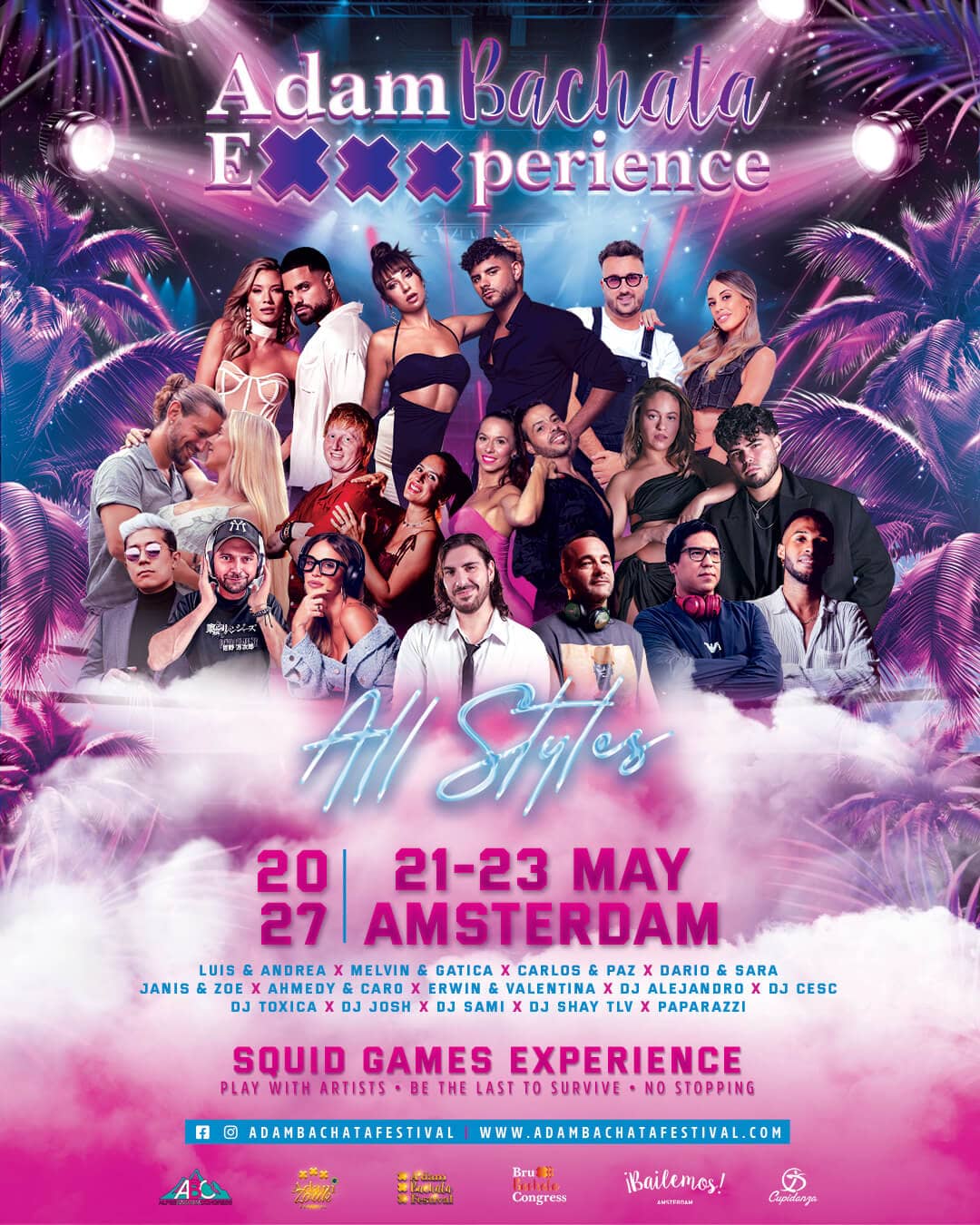 A'dam Bachata Experience 2027 — Amsterdam
