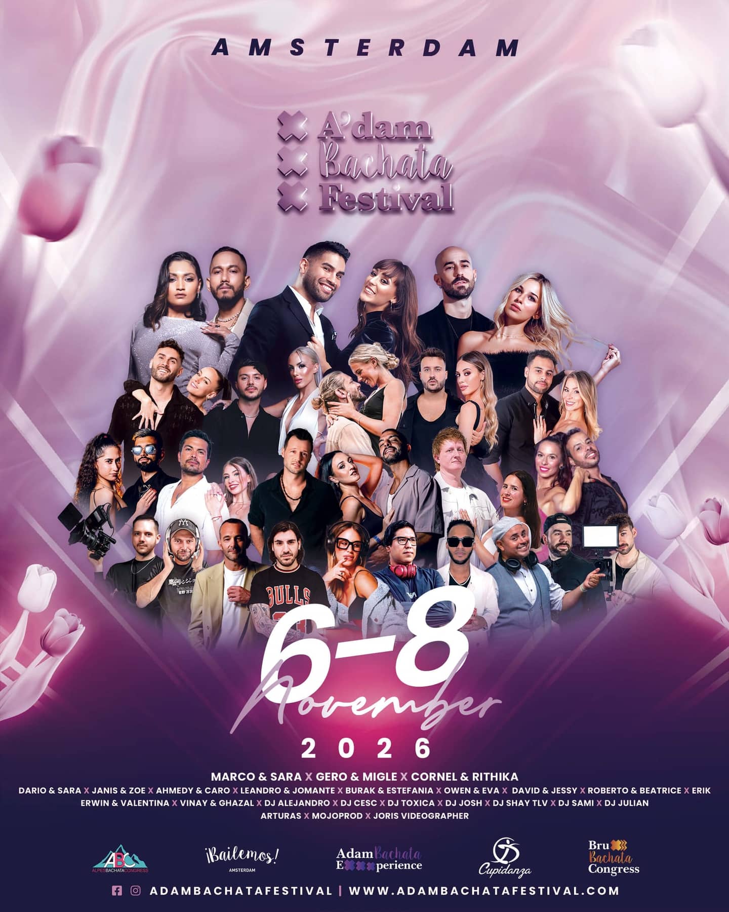 A'dam Bachata Festival 2026 (8th Edition) — Amsterdam