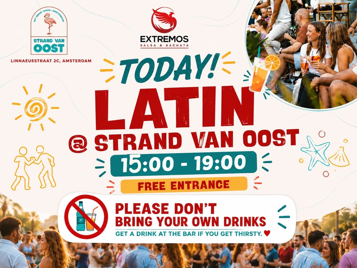 Latin @ Strand van Oost (Extremos) — Sunday — Amsterdam