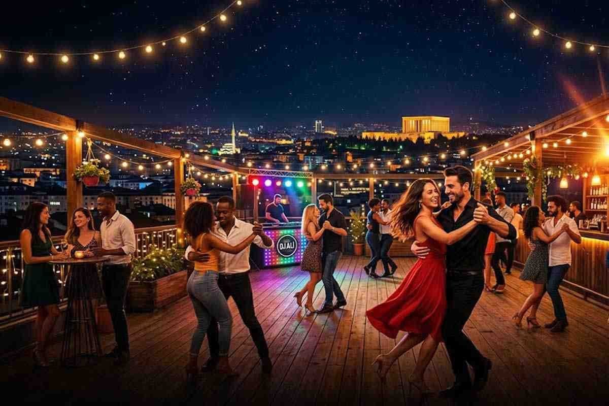 Salsa Ankara Teras Dans Gecesi — Ankara