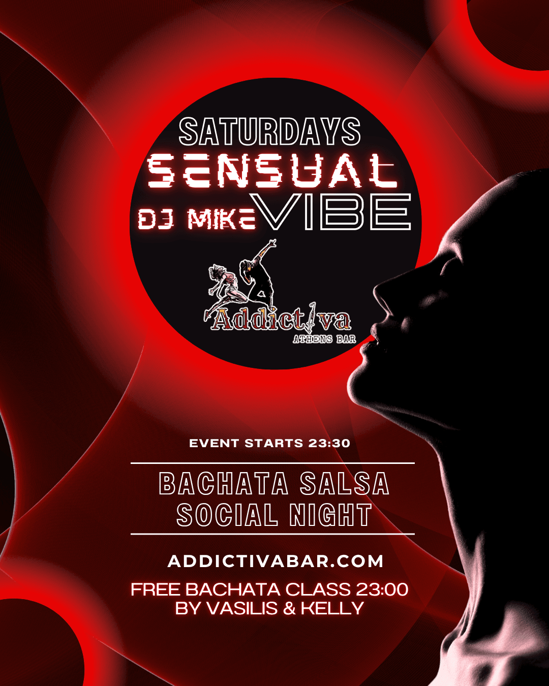 Sensual Vibe Saturdays at Addictiva — Athens