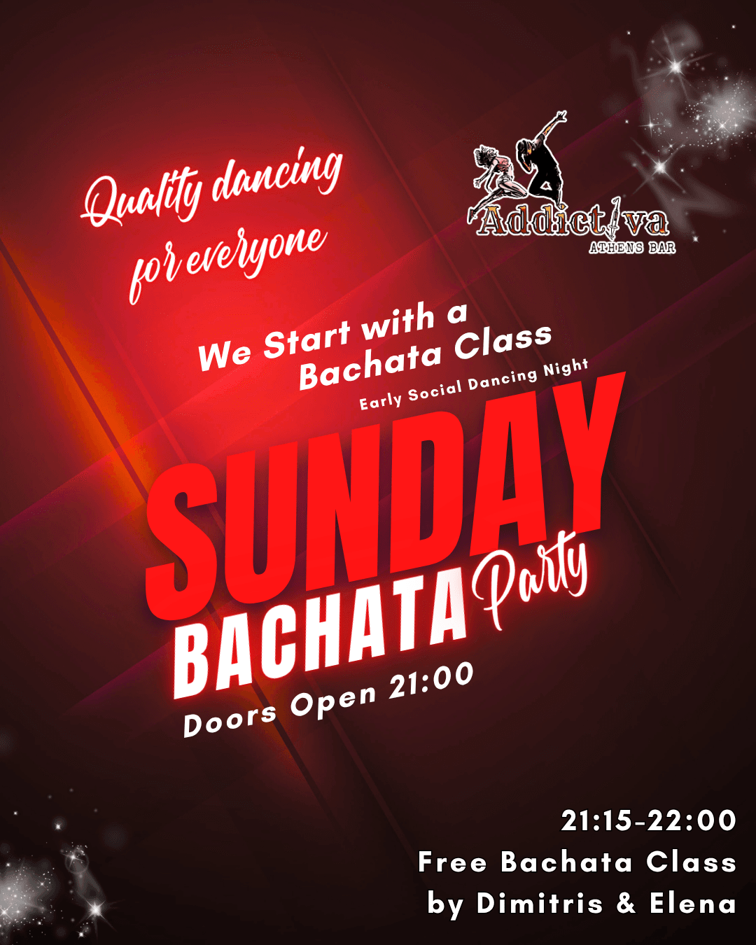 Bachata Sundays at Addictiva — Athens