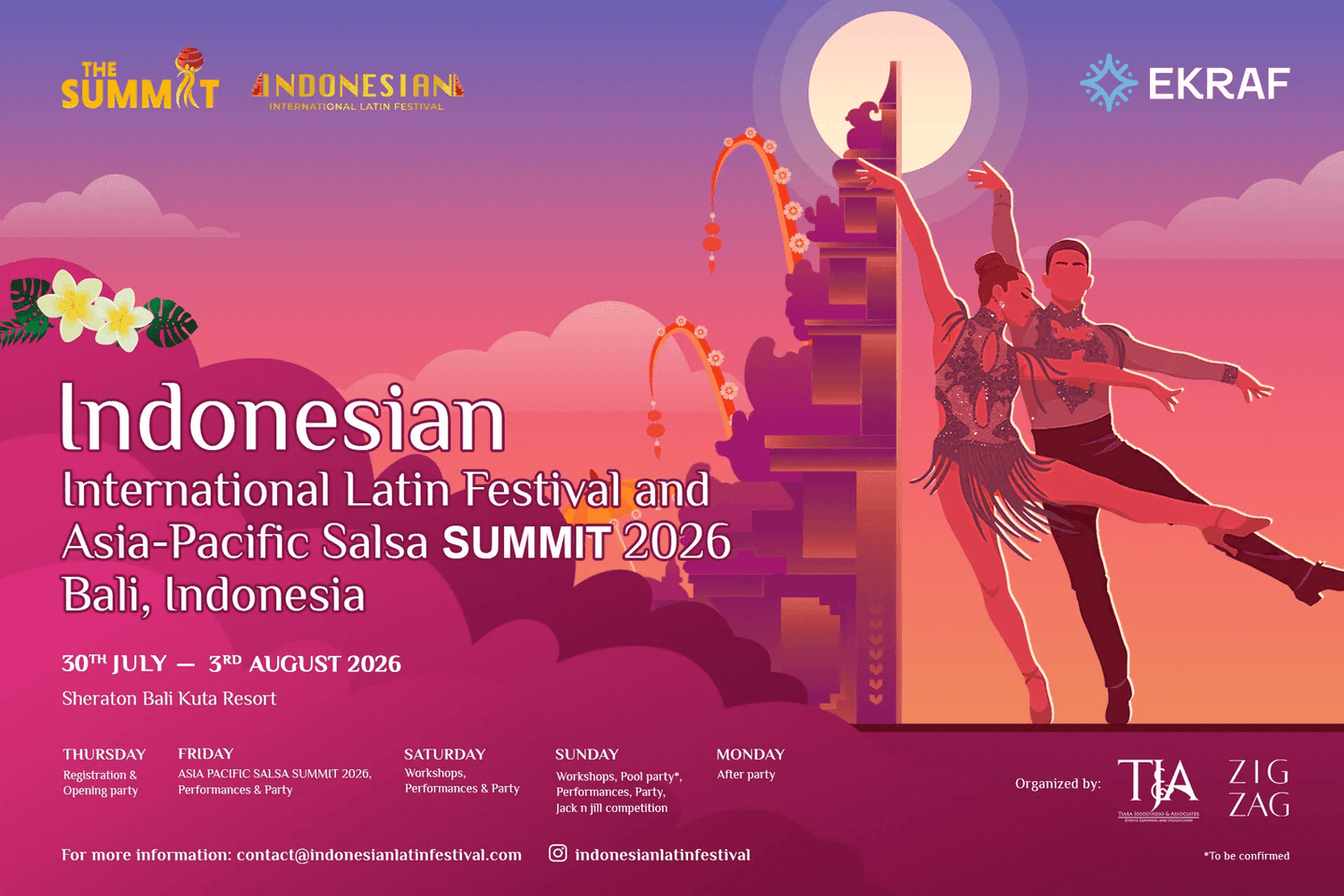Indonesian International Latin Festival & Asia-Pacific Salsa Summit 2027 — Bali