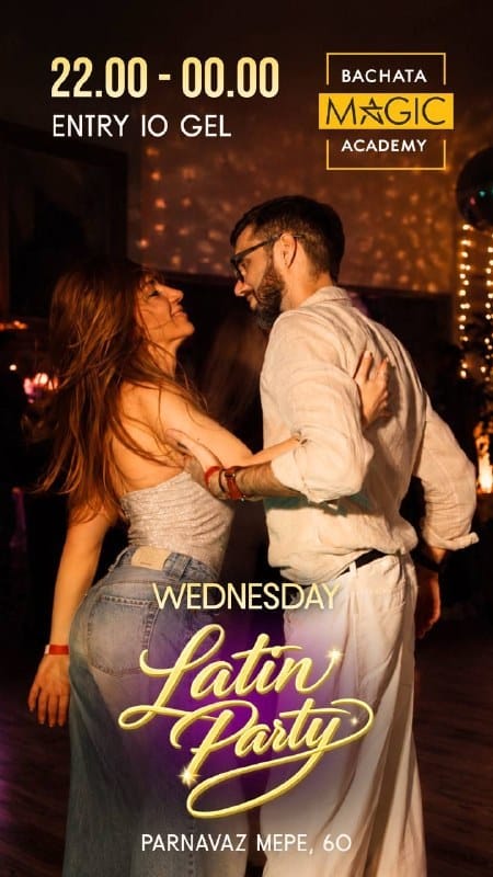 Wednesday Latin Party — Bachata Magic Academy @ Batumi Dance Center — Batumi