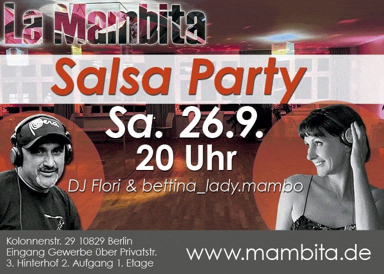 La Mambita — Salsa Party (dated Saturdays) — Berlin