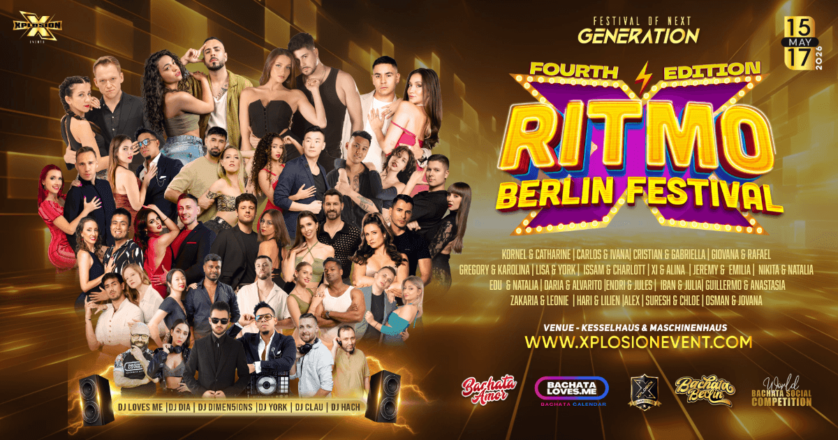 Xplosion Ritmo Berlin Bachata Festival 2027 — Berlin