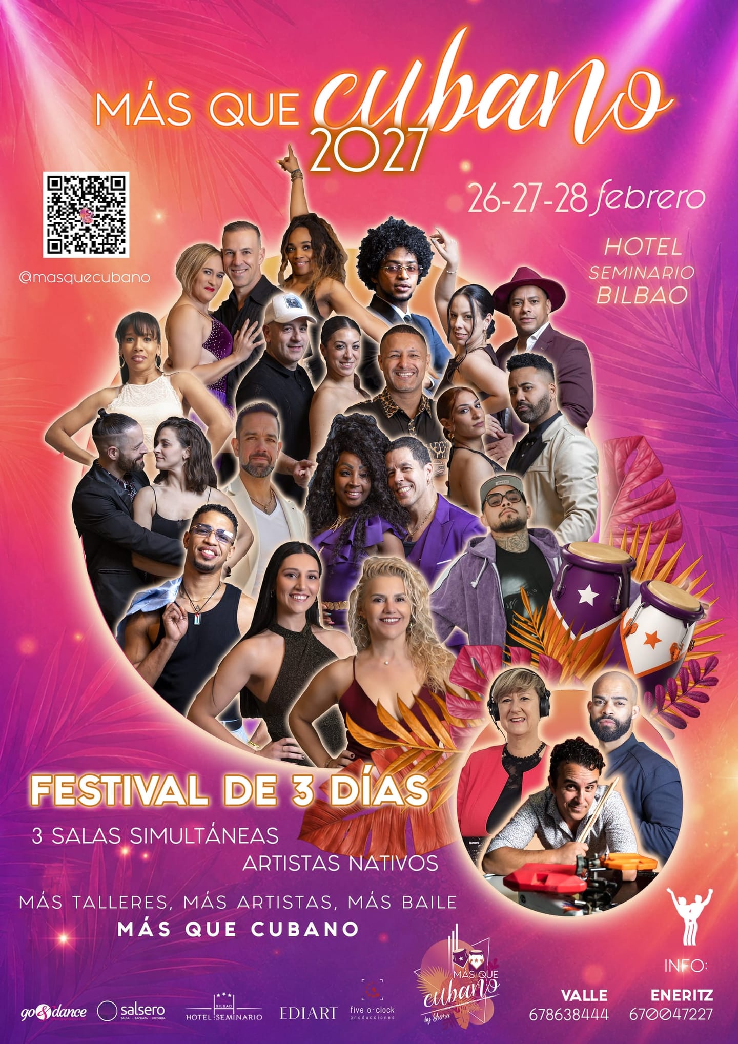 Más Que Cubano Festival Bilbao 2027 (5th Edition) — Bilbao
