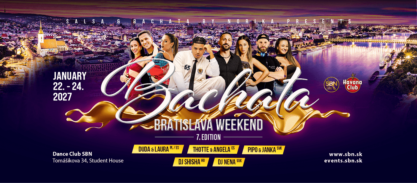 Bachata Bratislava Weekend 2027 — Bratislava