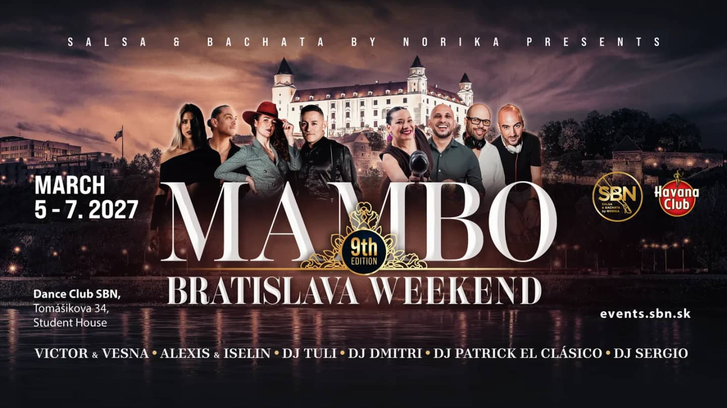 Mambo Bratislava Weekend 2027 — Bratislava