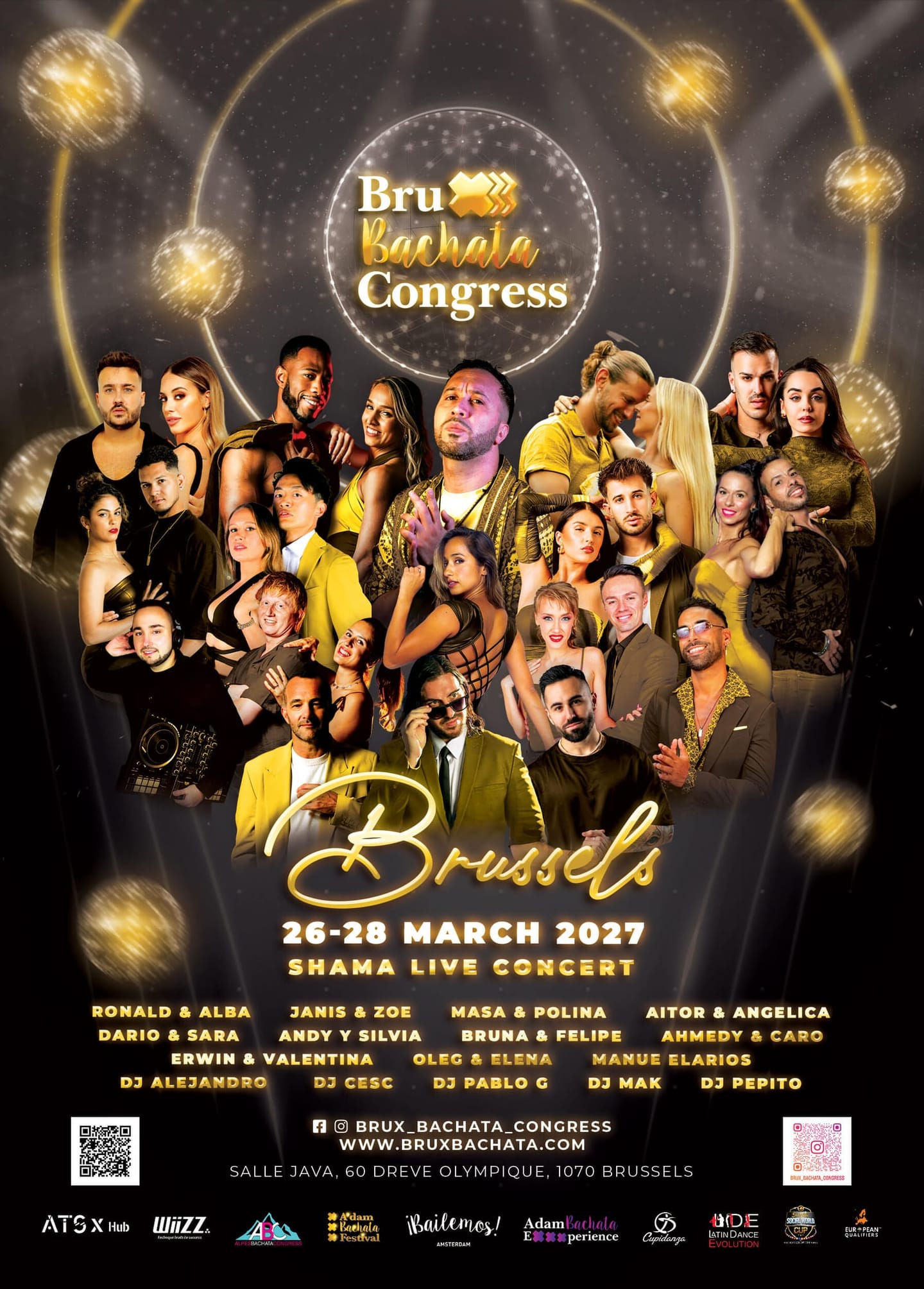 Brux Bachata Congress 2027 (3rd edition) — Brussels