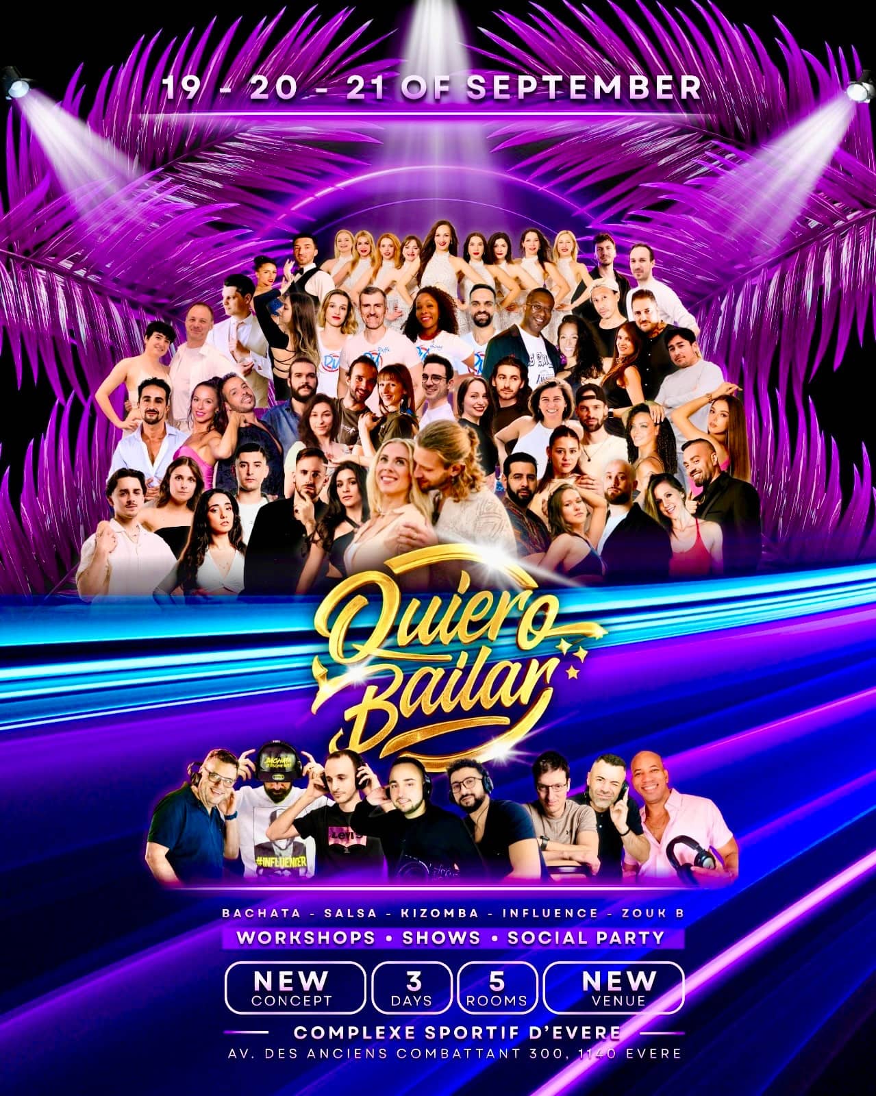 QuieroBailar Mega Gala September 2026 — Brussels