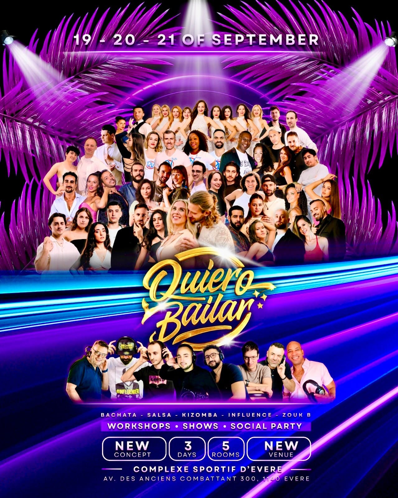 QuieroBailar Mega Gala September 2026 — Brussels