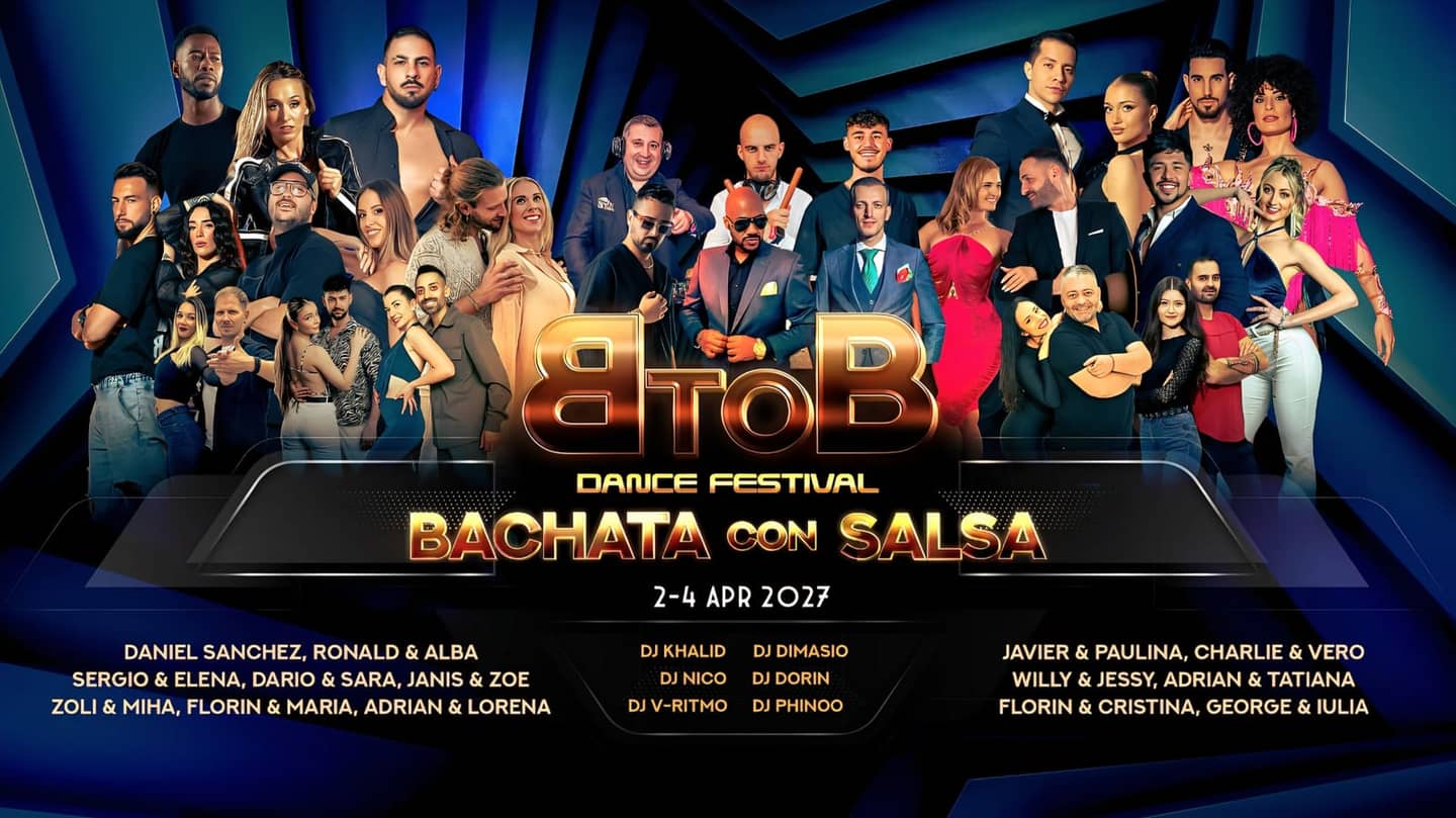 BtoB Bachata con Salsa Bucharest 2027 — Bucharest