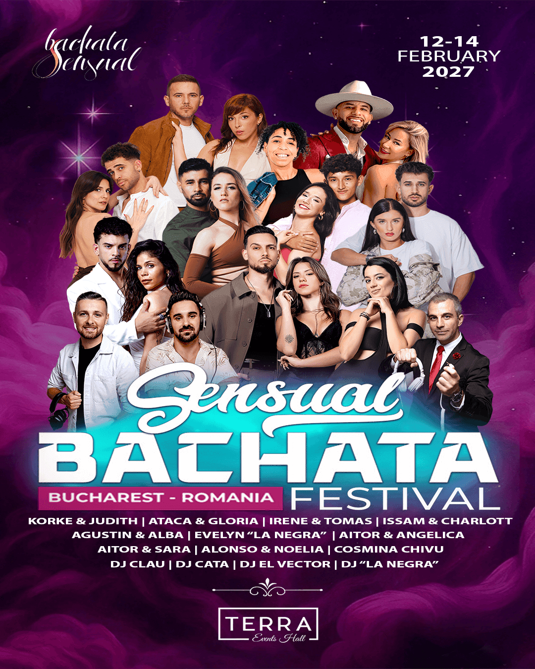 Sensual Bachata Festival — 4th Edition February 2027 — Bucharest