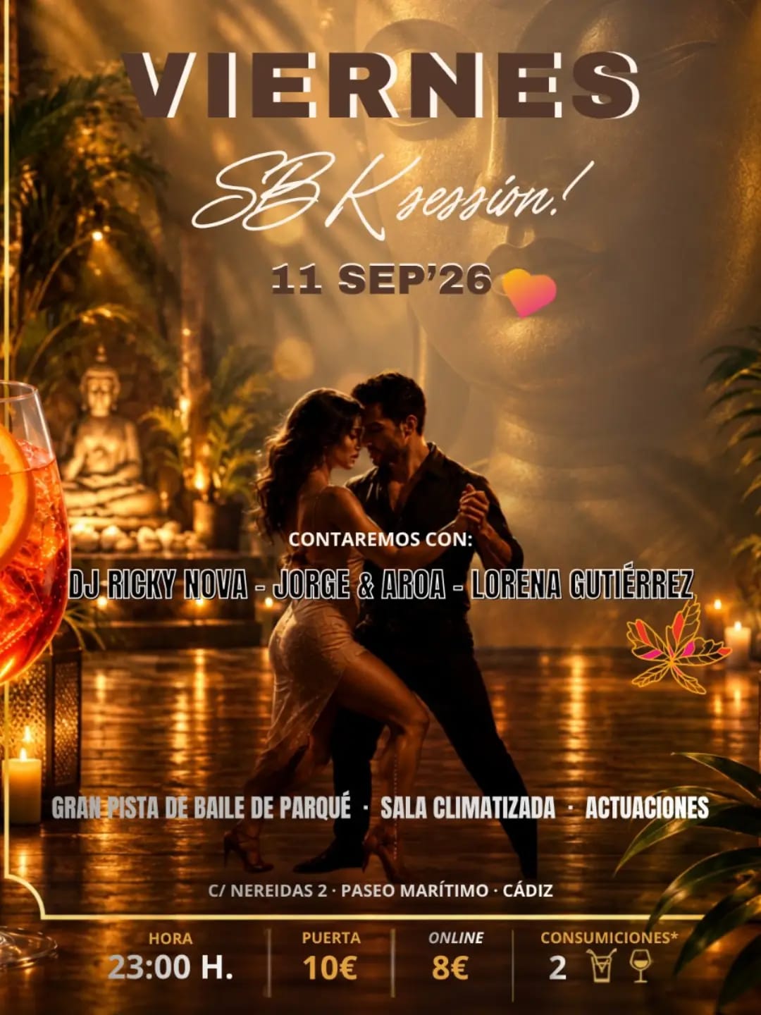 Viernes SBK at Sala Diwali — Cadiz