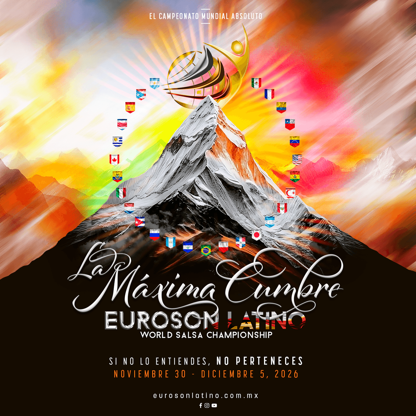 Euroson Latino World Salsa Championship 2026 — Cancún