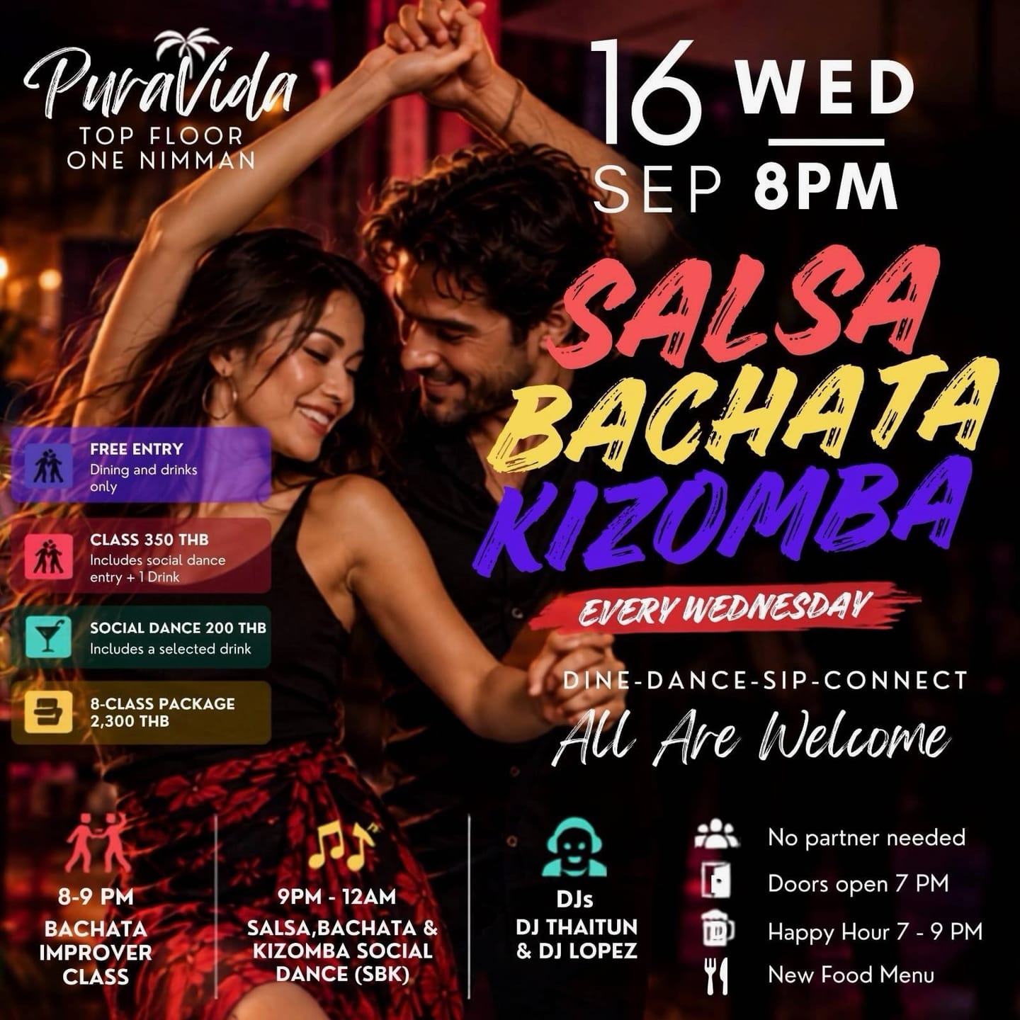 PuraVida Wednesday SBK Social — Chiang Mai