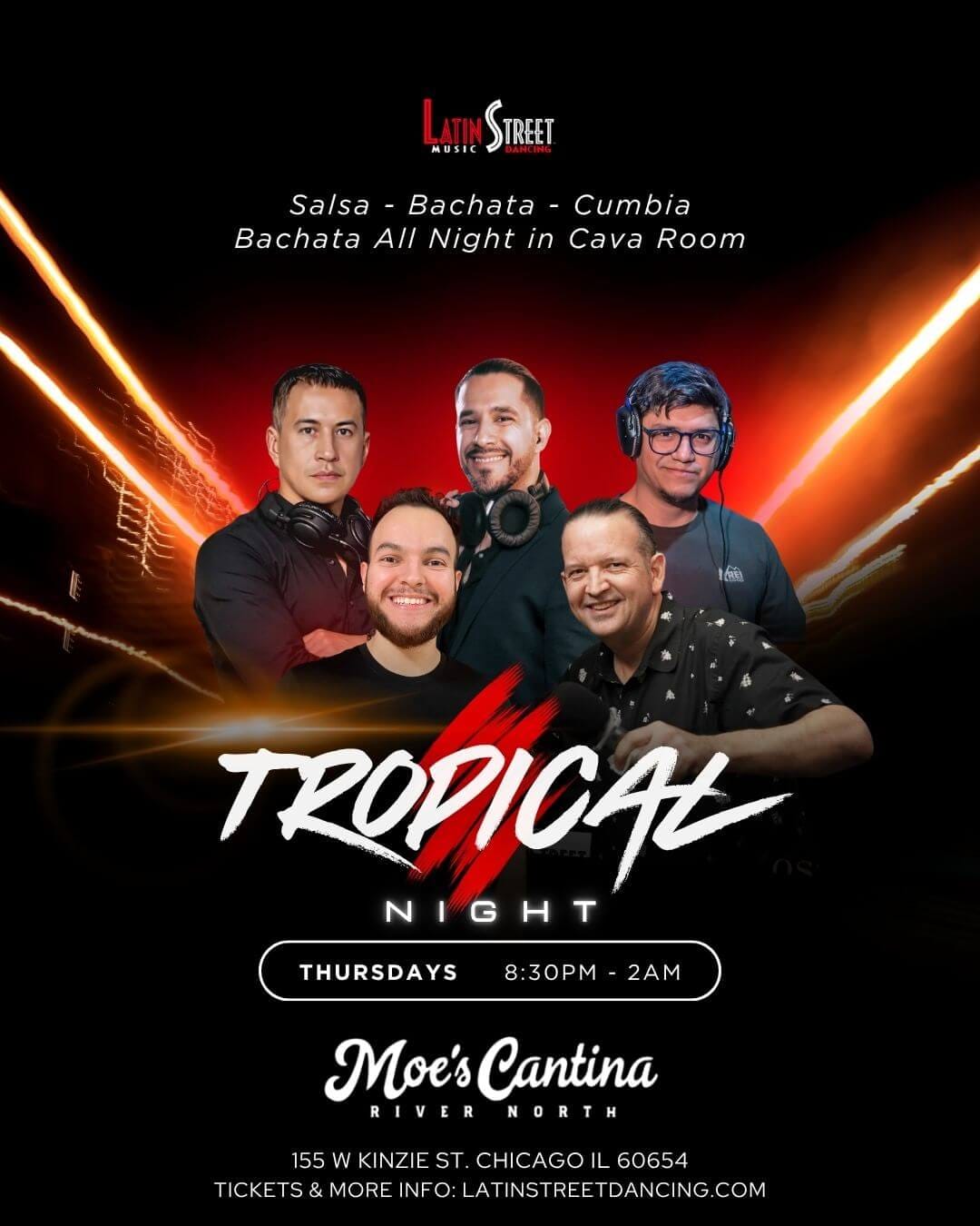 Tropical Thursdays at Moe's Cantina River North — Chicago