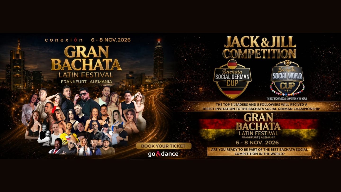 Gran Bachata Latin Festival 2026 — Frankfurt