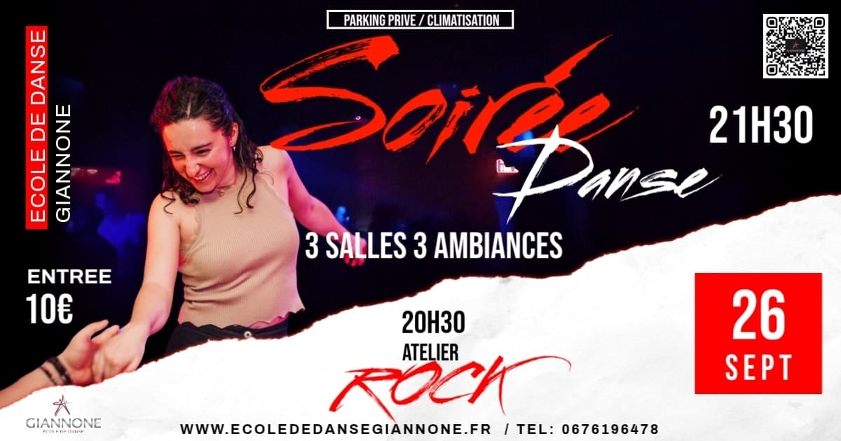 Giannone — 4th Saturday 3 salles (Salsa/Bachata) — Grenoble