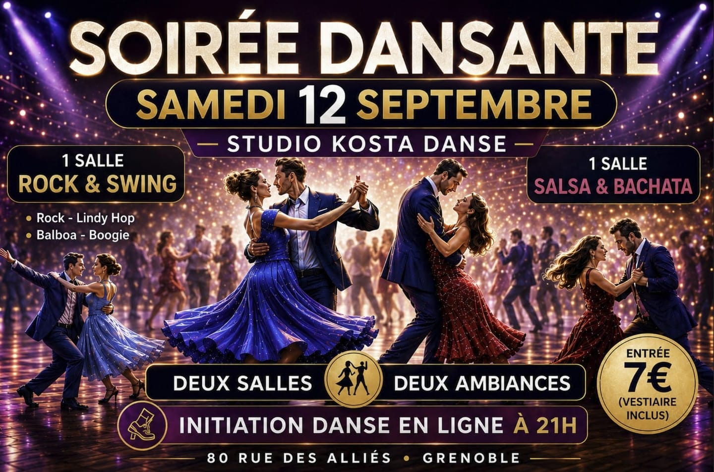 Kosta Danse — 2nd Saturday Soirée — Grenoble