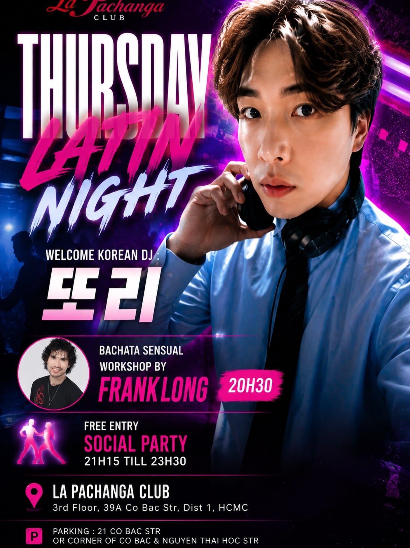 Saturday Party by Saigon Latin Dance Collab at Pullman Rooftop — Ho Chi Minh City