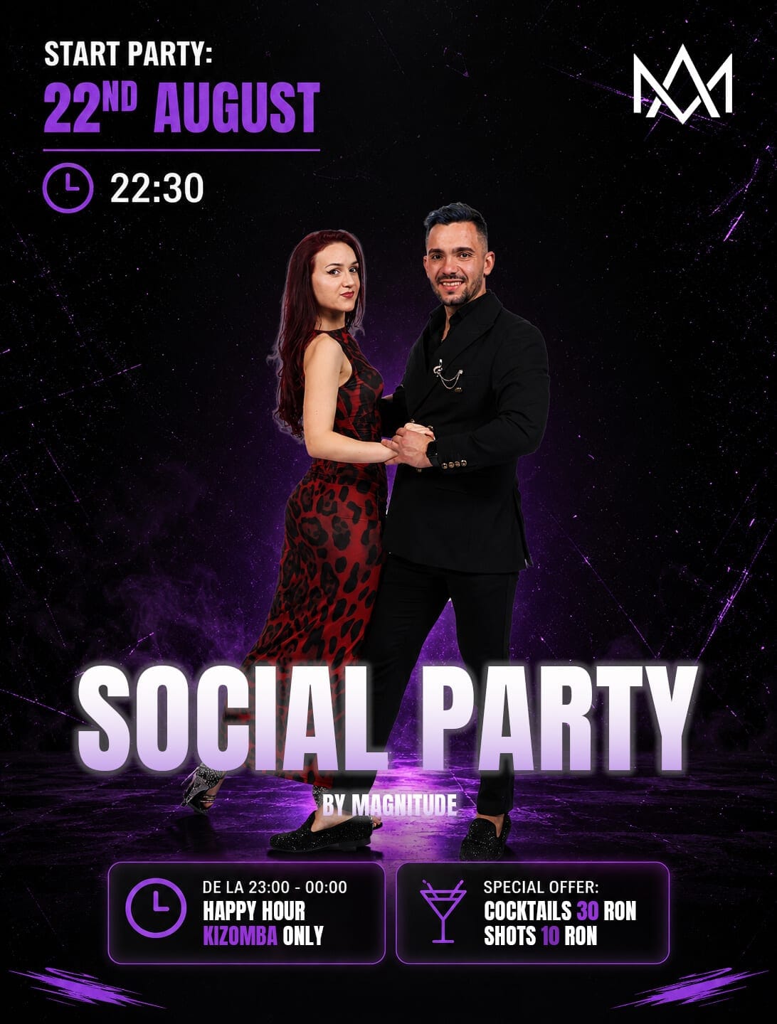 Magnitude Dance Saturday Social Party — Iași