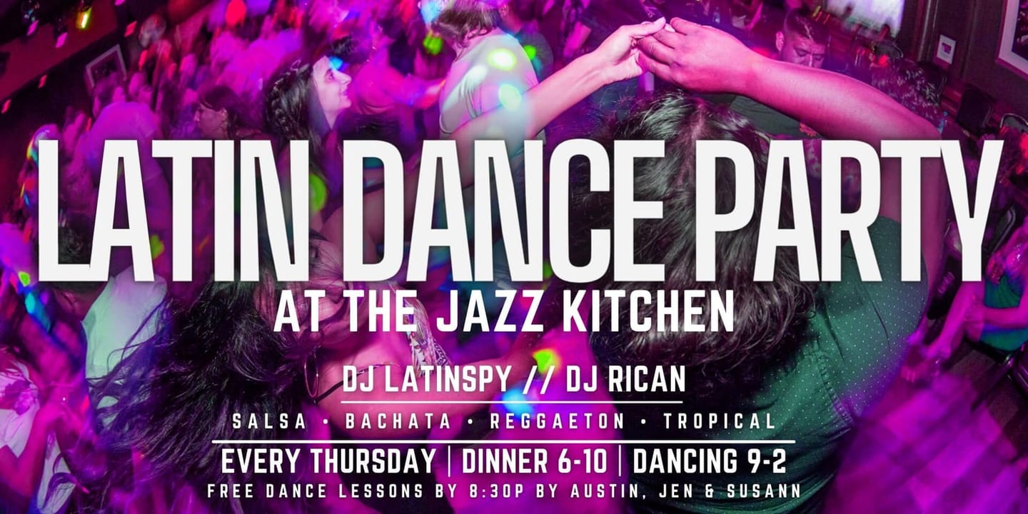 Latin Dance Party at The Jazz Kitchen — Indianapolis