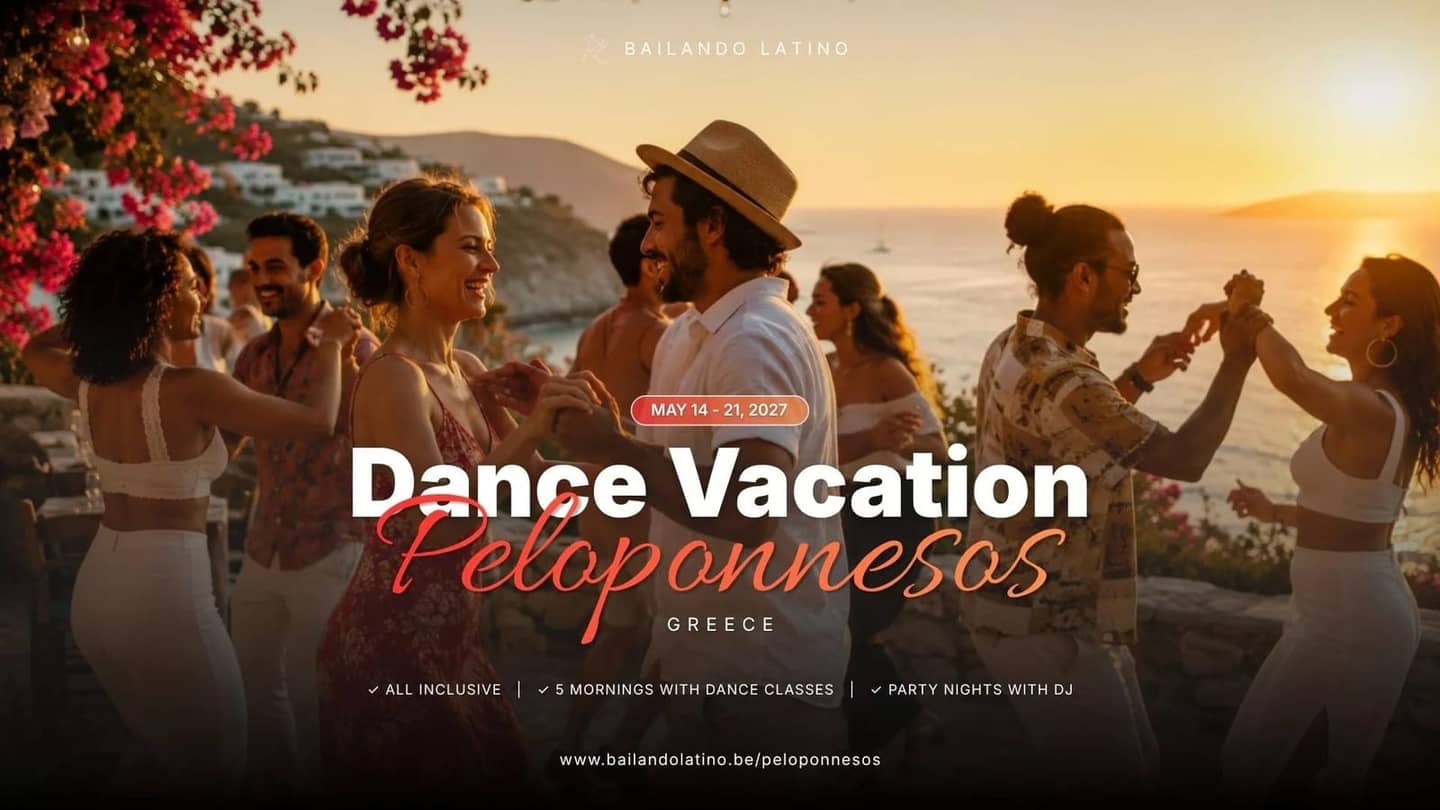 Bailando Latino Dance Vacation Peloponnesos 2027 — Kalogria