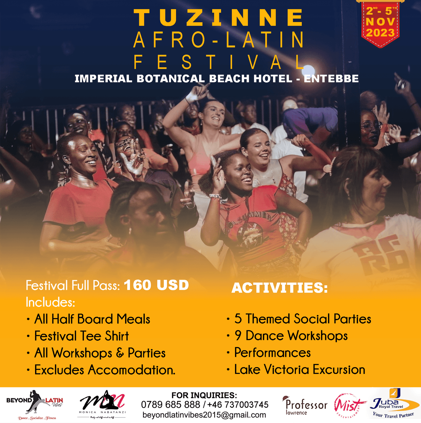 Thursday Afro-Latin Hangout at Roza Dymz — Kampala
