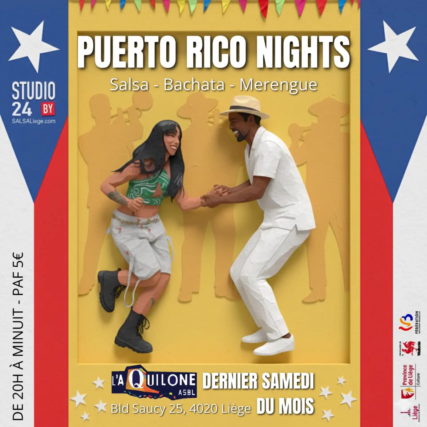 Puerto Rico Nights — Studio24 — Liège