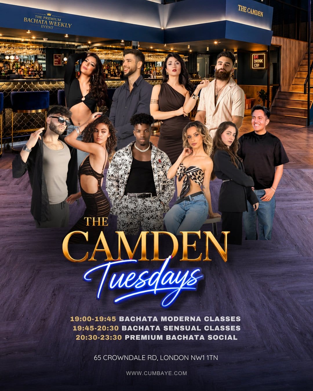 Cumbayé Tuesdays Bachata at The Camden — London
