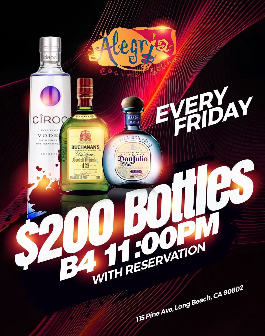 Friday Latin Night at Alegria Nightclub — Long Beach