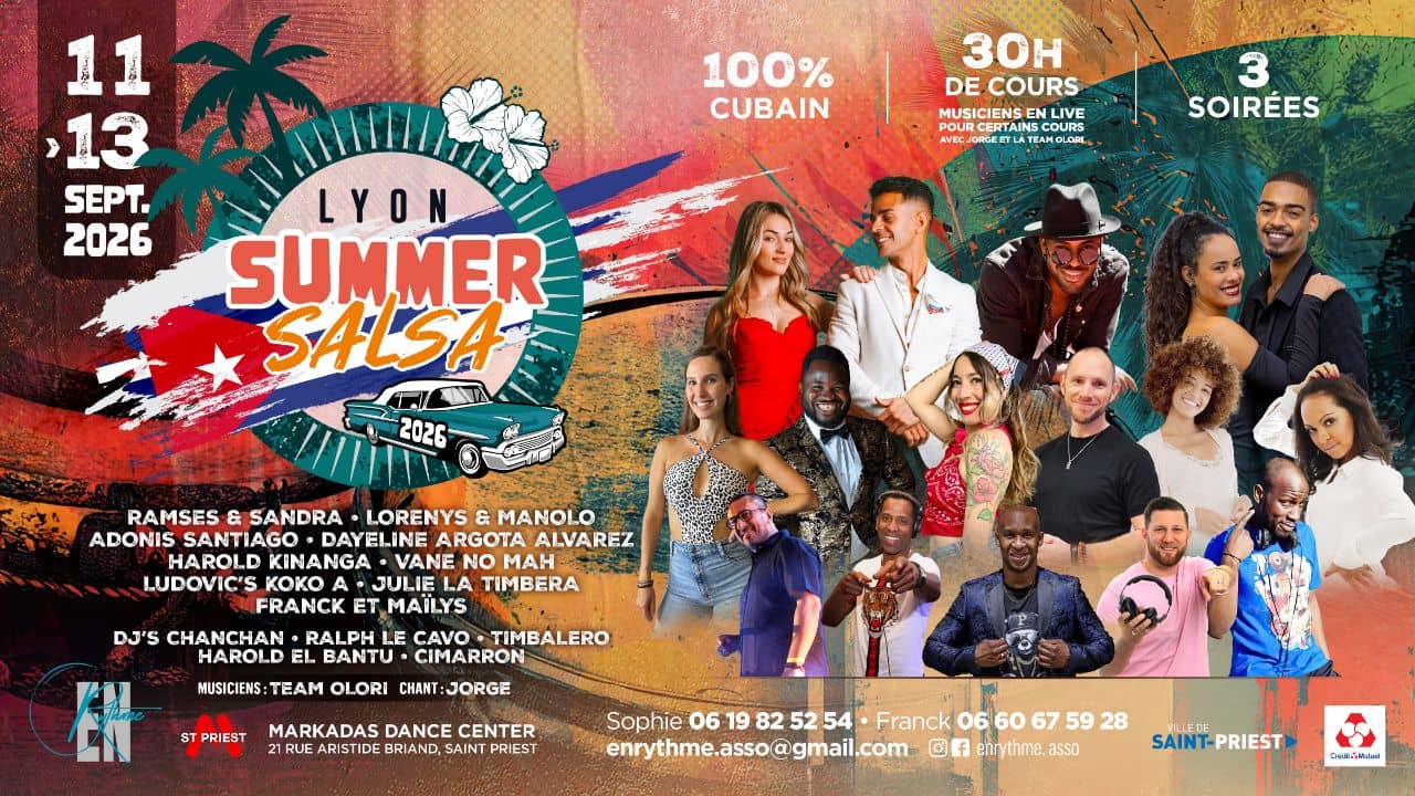 Lyon Summer Salsa 2026 — Lyon