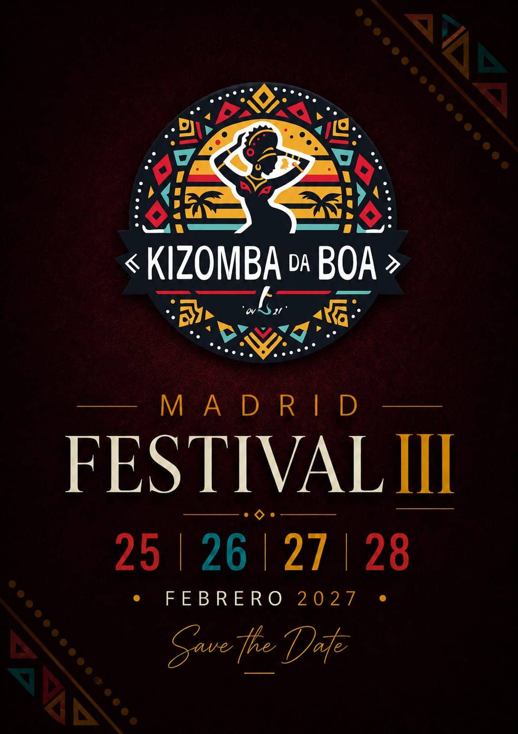 Kizomba da Boa Madrid Festival III 2027 — Madrid
