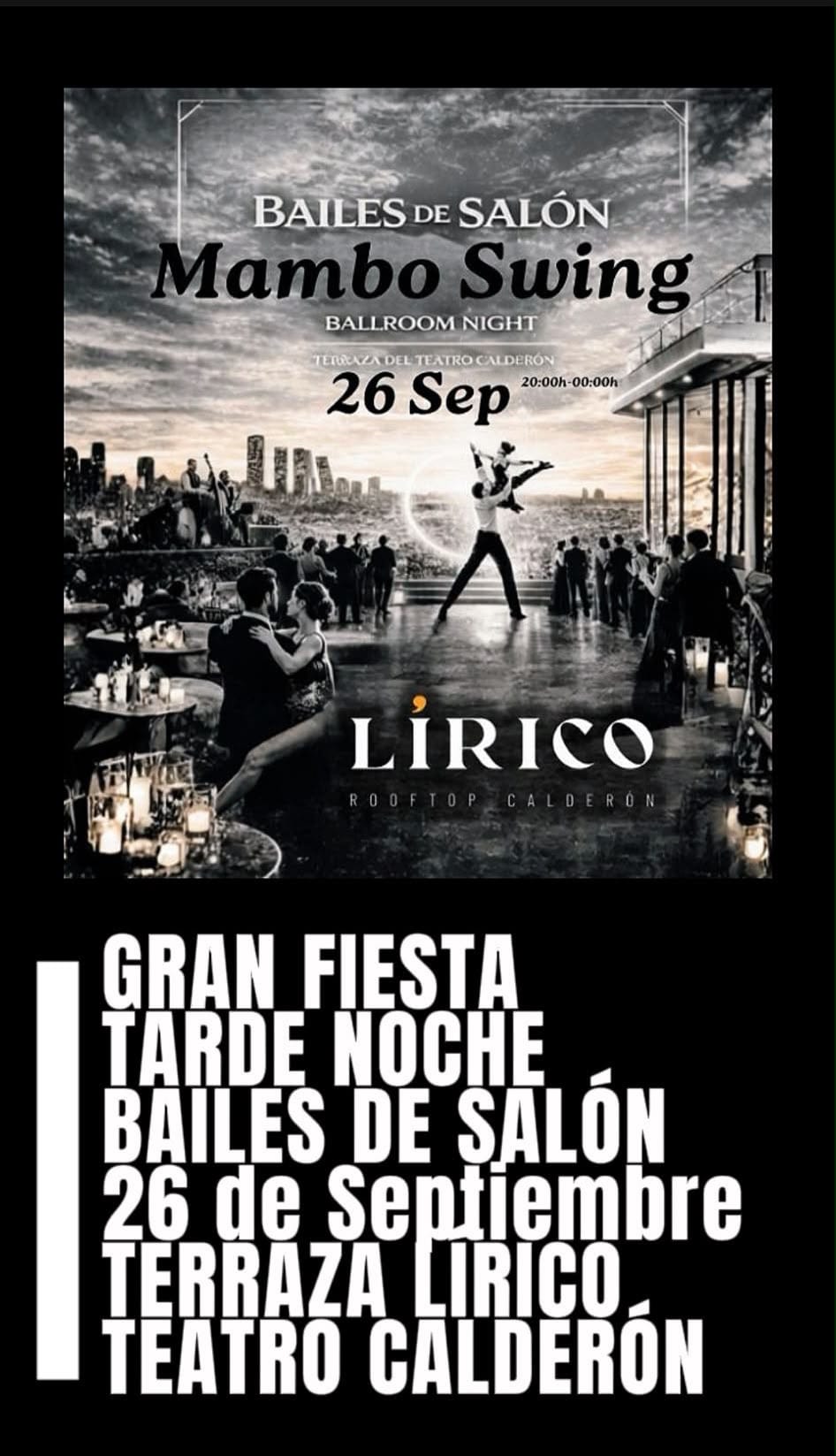Mambo Swing — Friday ICONIC Latin Session — Madrid