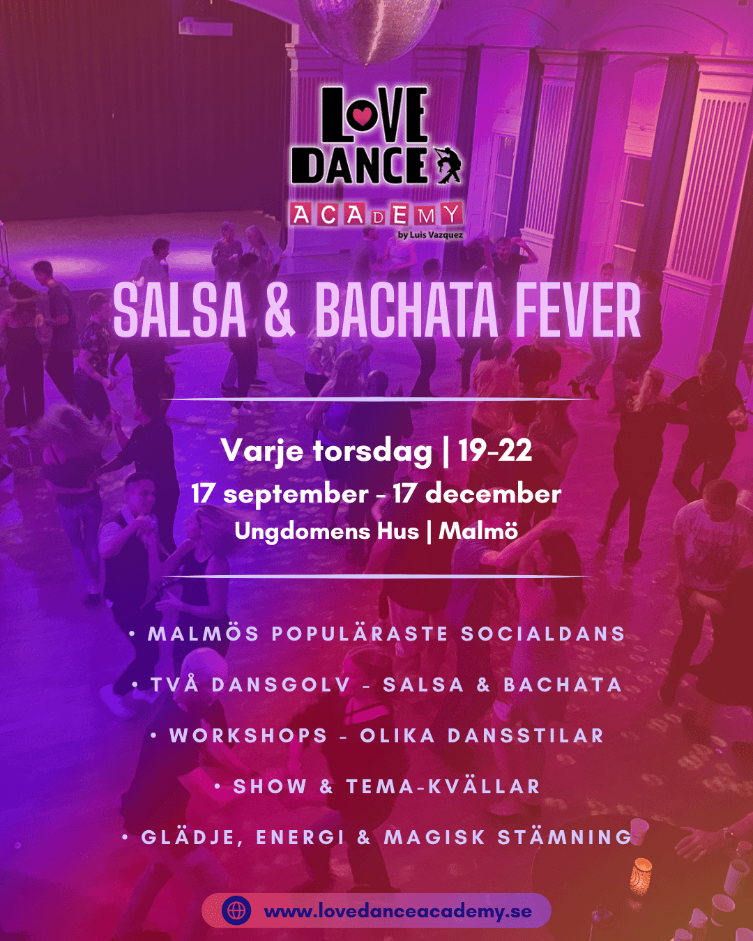 Love Dance Academy — Salsa & Bachata Fever — Malmö