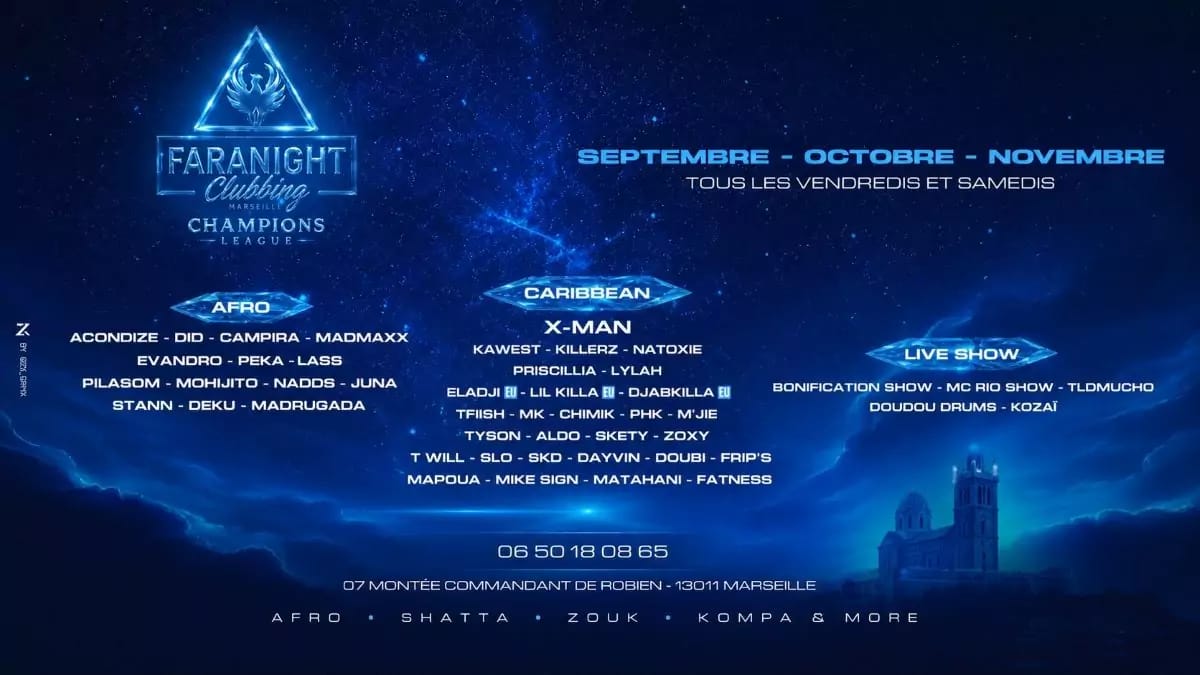 Mercredi Faramineux — 100% Kizomba at FaraNight — Marseille