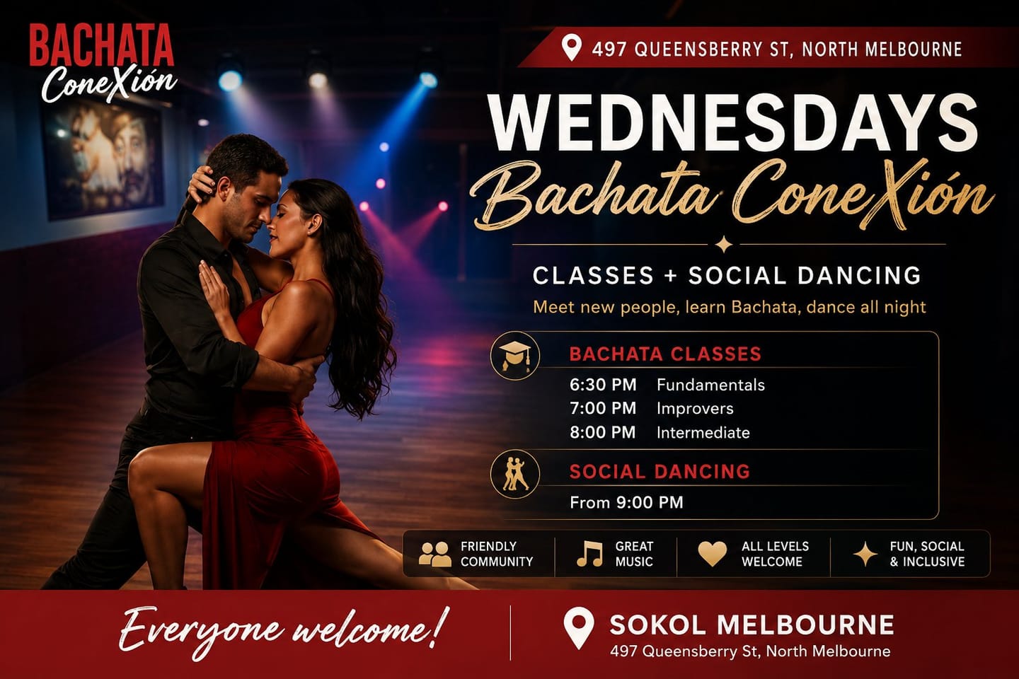 Bachata ConeXion Wednesdays — Melbourne
