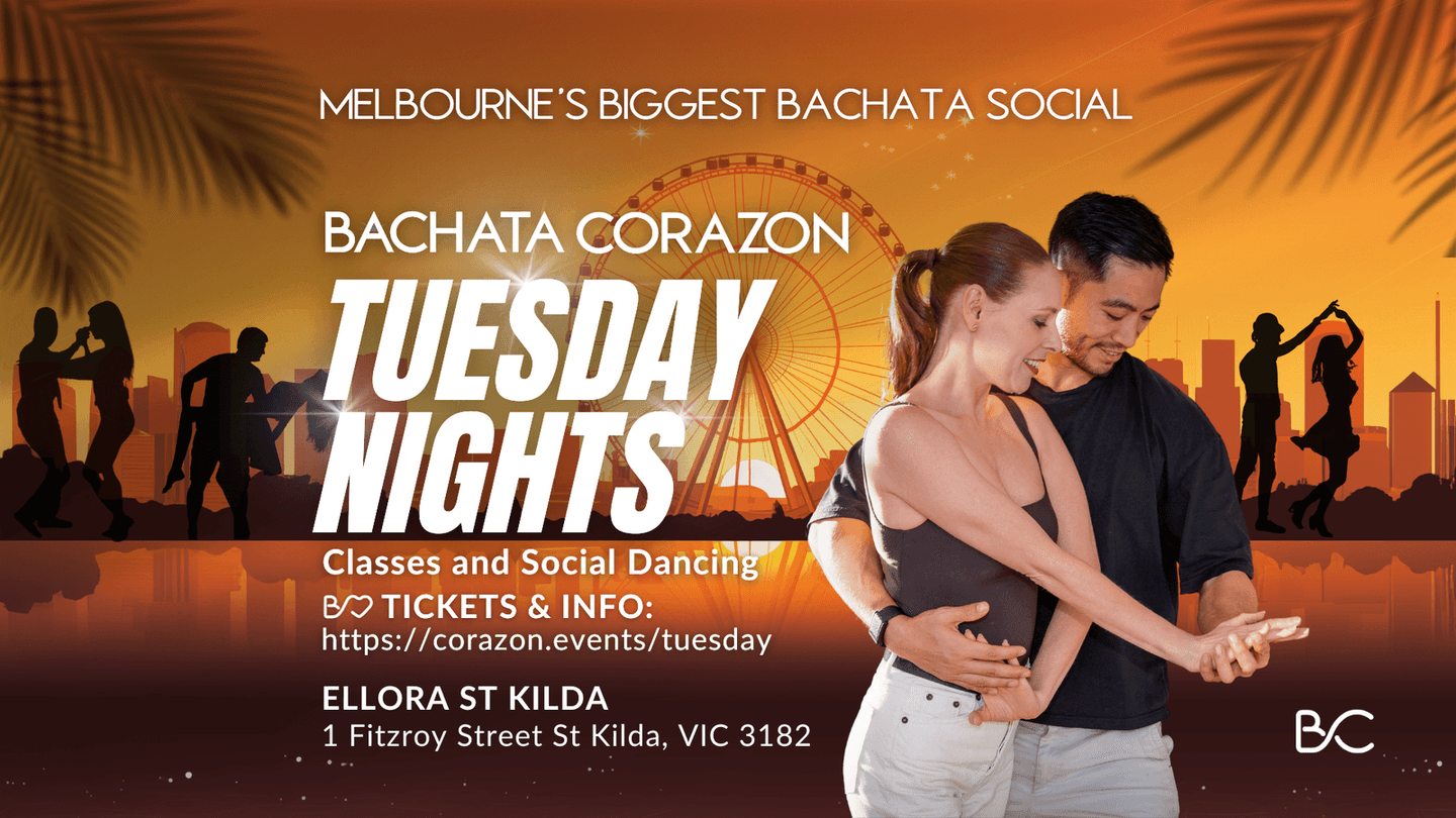 Bachata Corazon Tuesday Nights — Melbourne