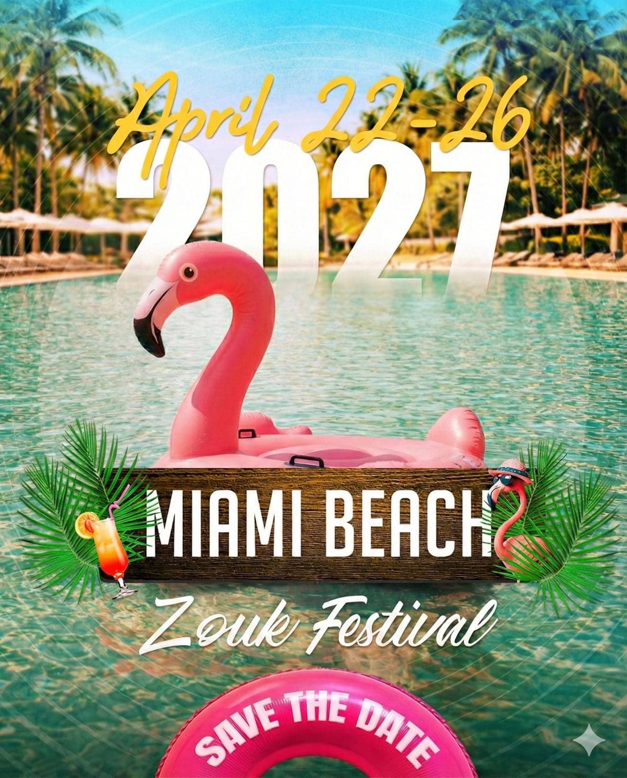 Miami Beach Zouk Festival 2027 — Miami