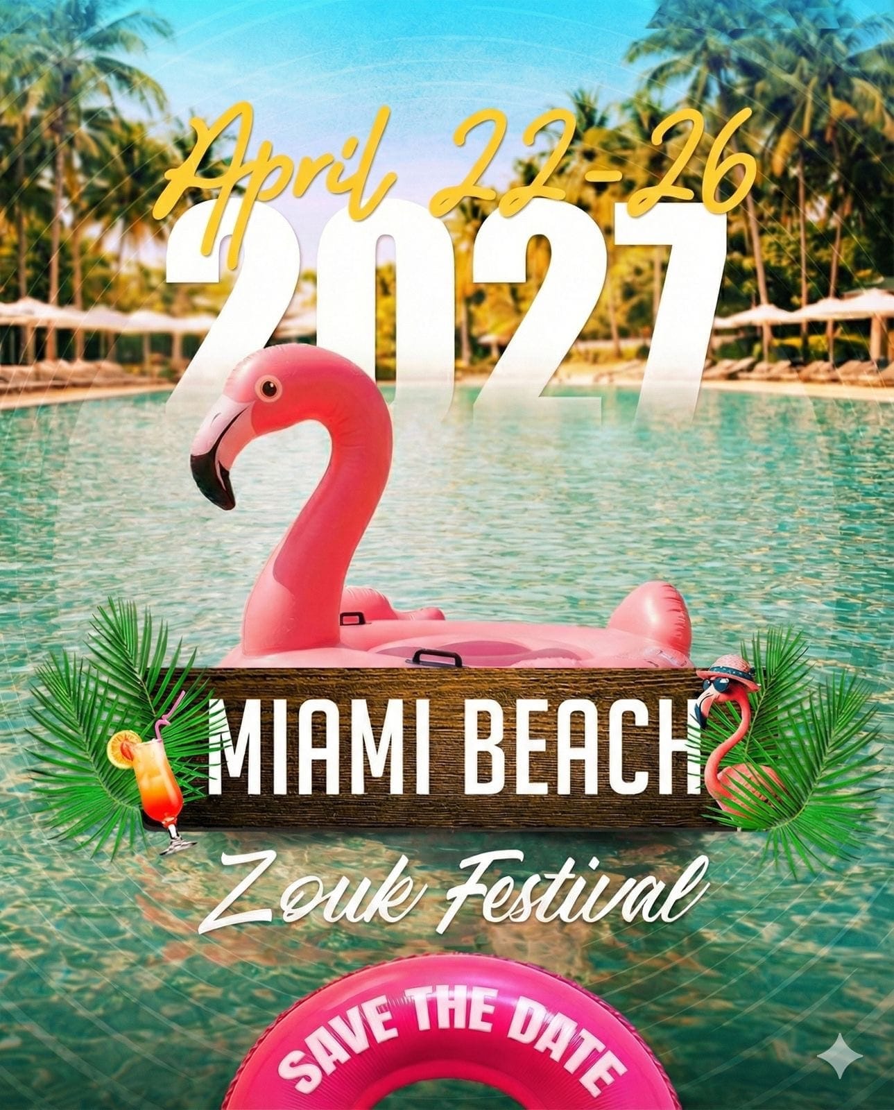 Miami Beach Zouk Festival 2027 — Miami