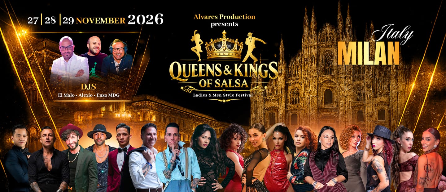 Queens & Kings of Salsa 2026 — Milan