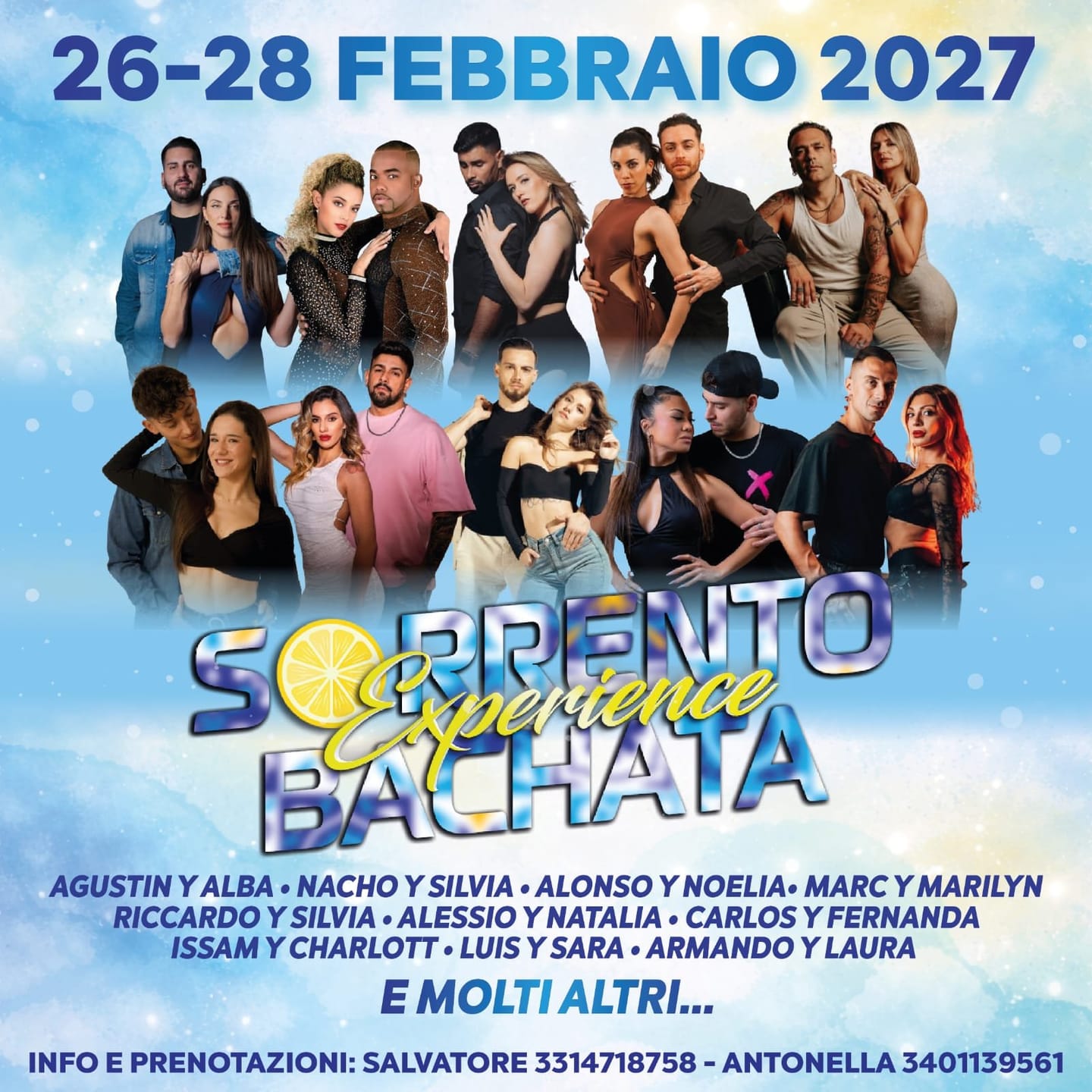 Sorrento Bachata Experience 2027 — Naples