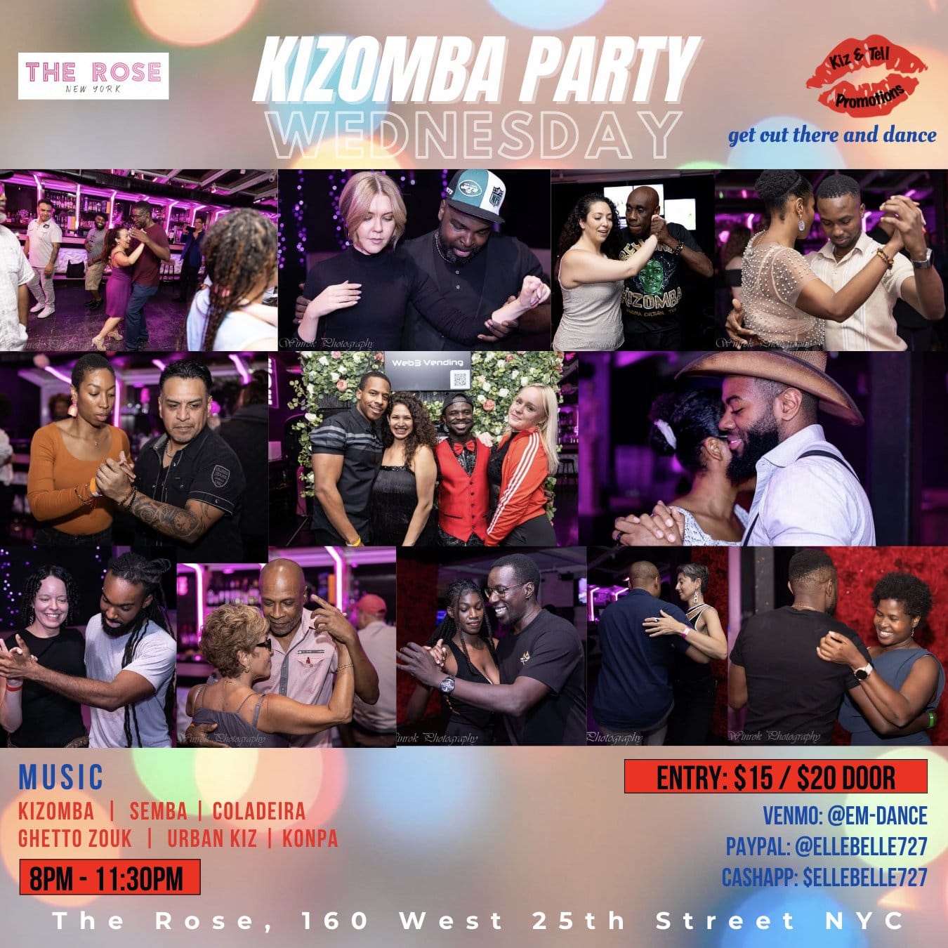 Kizomba Party NYC at The Rose — New York City