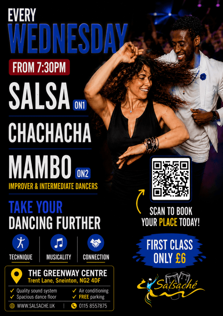 Salsaché Wednesday Salsa, Mambo & Cha Cha Cha at The Greenway Centre — Nottingham