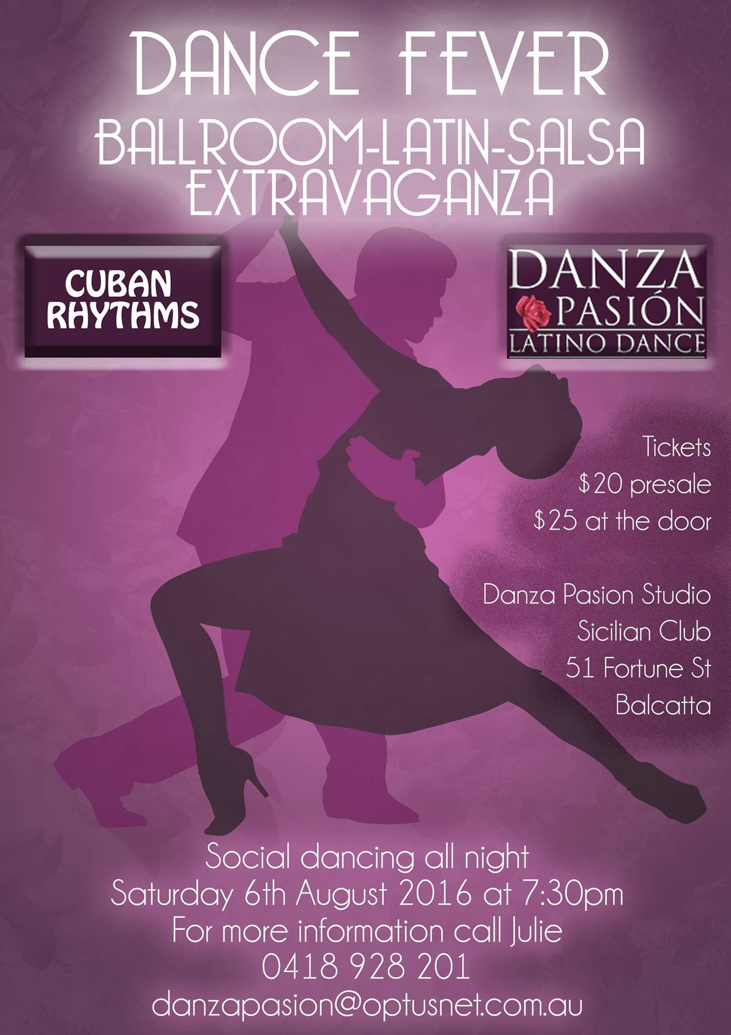 Tuesday Night Salsa Social — Danza Pasion — Perth