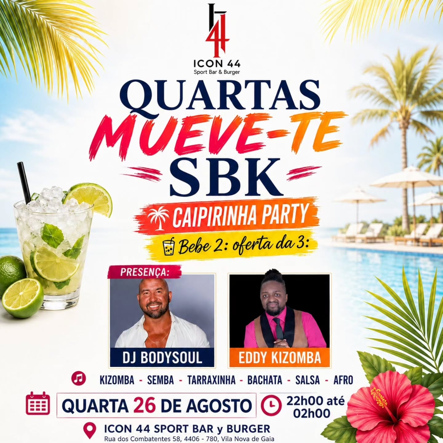 Quartas Mueve-te SBK at ICON44 — Porto