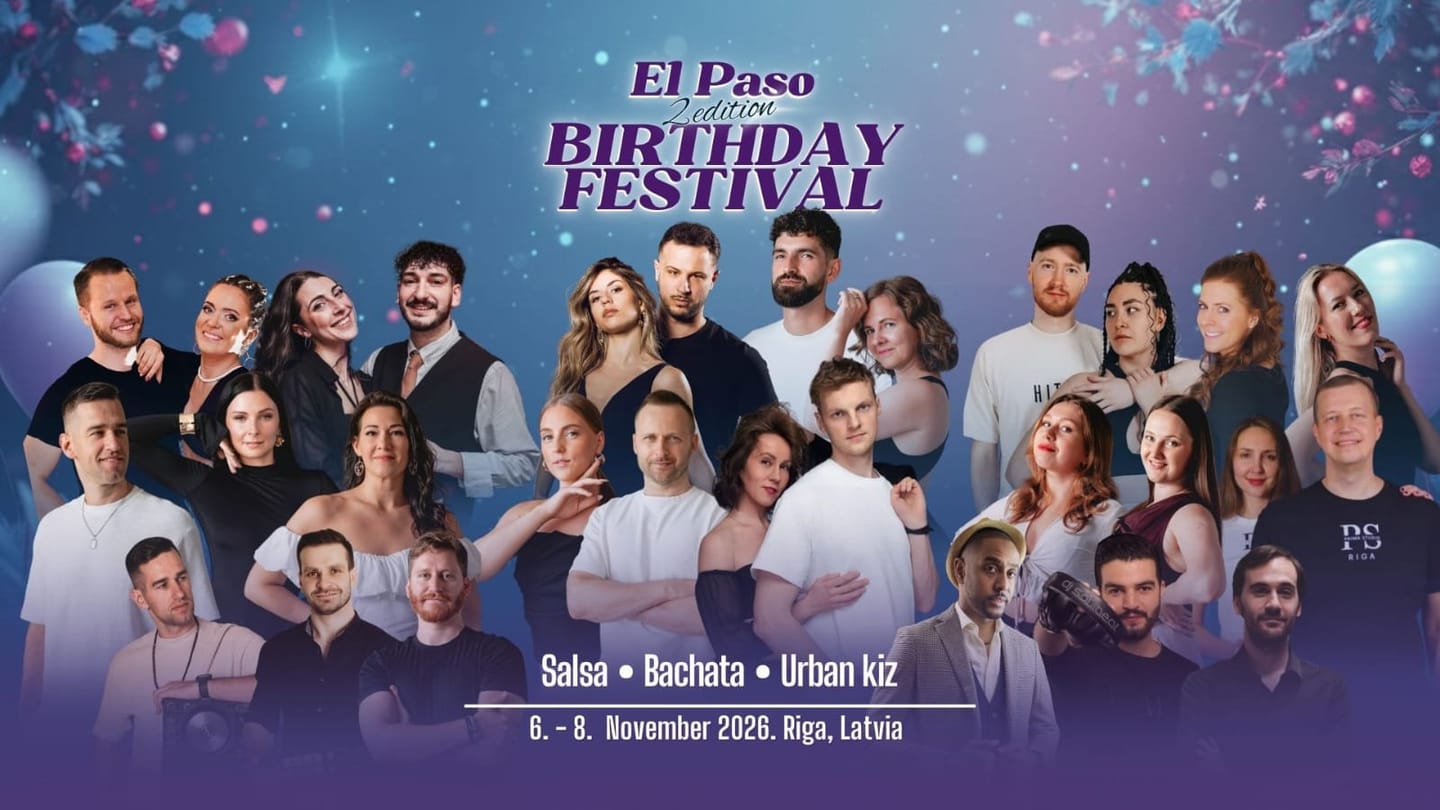 EL PASO Birthday Festival 2026 — Riga